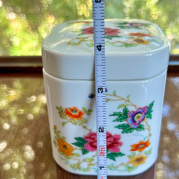 Vintage Takahashi Porcelain Square Trinket Box – San Francisco Design - Picture 12 of 14